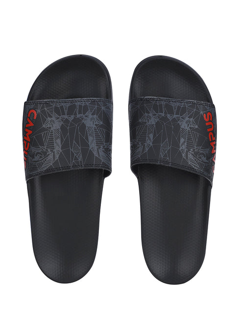 SL-437 Black Men's Slippers
